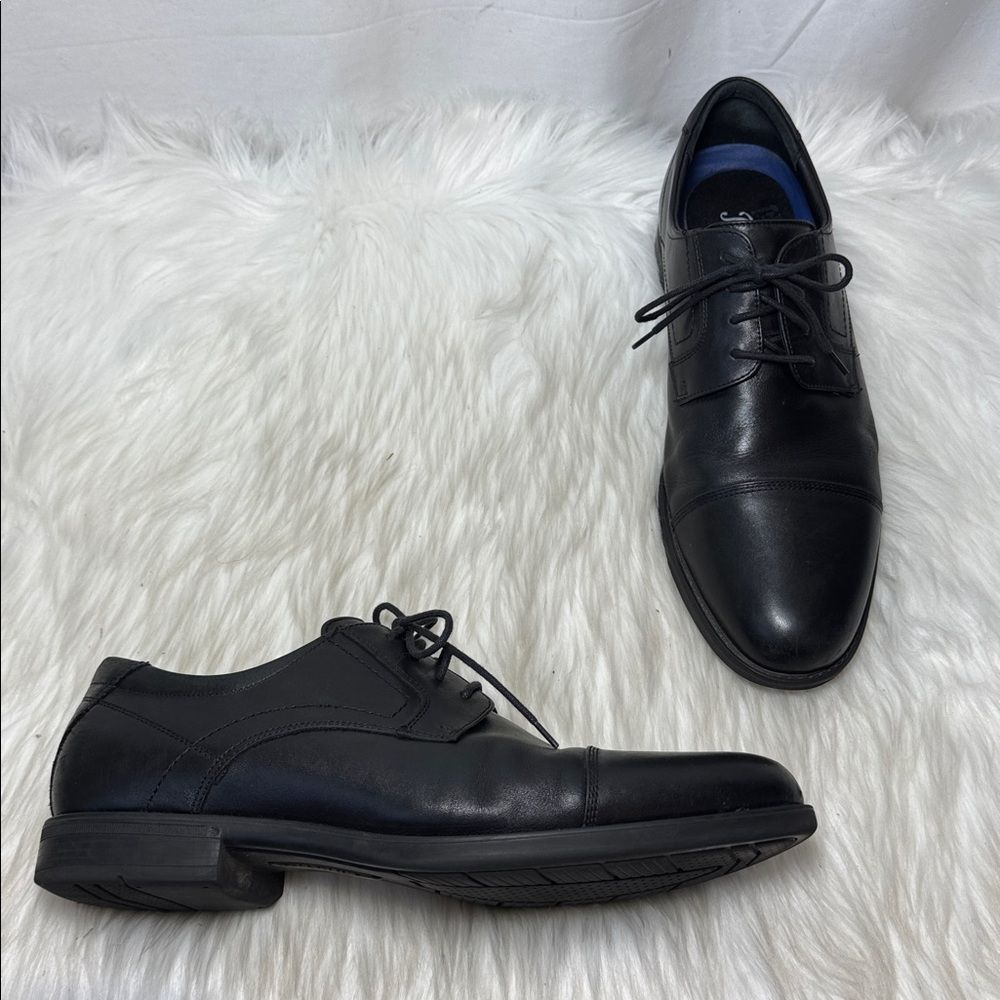 Florsheim Classic Black Leather Men's‎ Oxford Dress Shoes Sz 13